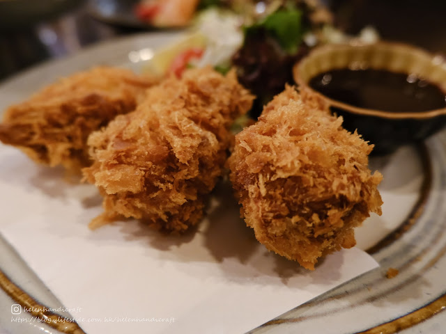 大圍 木子居酒屋 日本菜 吉列 炸蠔