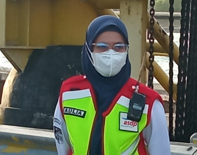 Aulia Achmad, Profil Supervisor Wanita Ulet dan Tangguh Dari Pintu Pelabuhan Pamatata Selayar