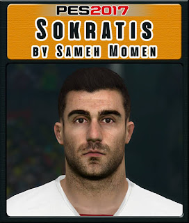 PES 2017 Faces Sokratis Papastathopoulos by Sameh Momen