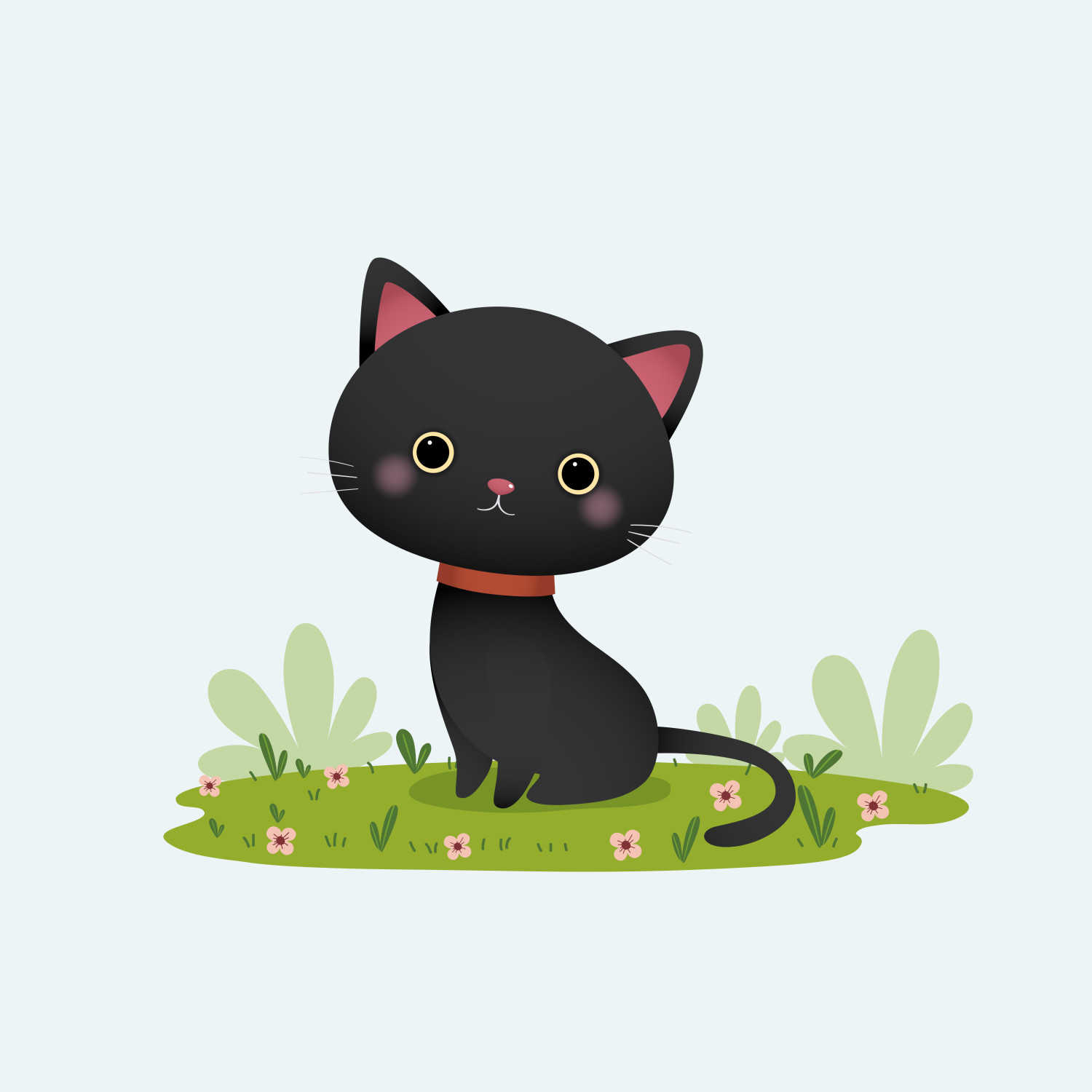 Koleksi Gambar Kucing Comel Manja Gebu Lucu & Cute (Kartun ...
