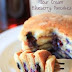 OLD FASHIONED BLUEBERRY SOUR CREAM PANCAKES RECIPE