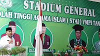 Plt Wali Kota Tanjungbalai Menghadiri Stadium General STAI Nurul Ilmi YMPI Tanjungbalai