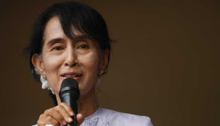 Suu Kyi Mendapat Sambutan di Pidato Pertama