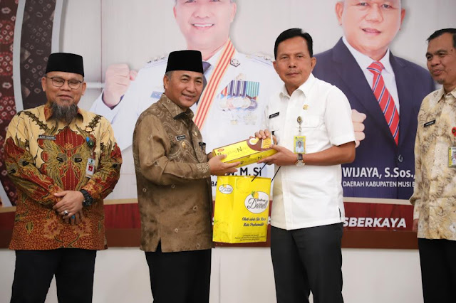     Pj Bupati Muba Terima Kunjungan Silaturahmi Walikota Prabumulih