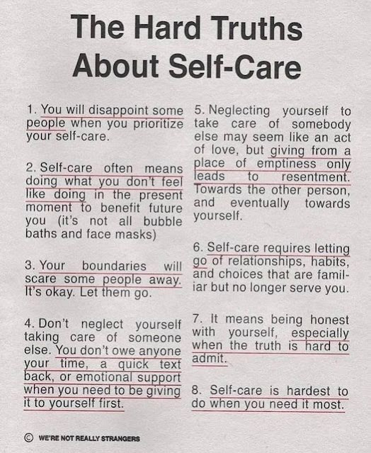 The Hard Truths About Self-Care