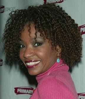 Adriane Lenox Short Curly Hairstyle