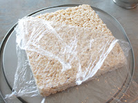 cómo hacer Rice Krispies tratan de torta rkt tutorial