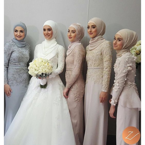 10 Inspirasi Gaun Pengantin Muslimah Syar i Inspirasi 