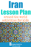 Building the perfect Iran lesson plan for your students? Are you doing an around-the-world unit in your K-12 social studies classroom? Try these free and fun Persian activities, crafts, books, and free printables for teachers and educators! #Iran #lessonplan #persia #persian