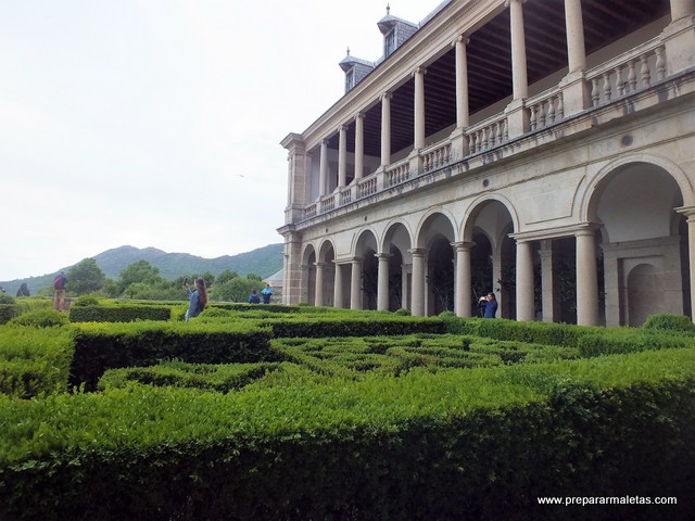 jardines del monasterio del Escorial