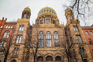 Centrum Judaicum e Neue Synagoge em Berlim Alemanha