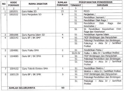 FORMASI DAN KUALIFIKASI PENDIDIKAN