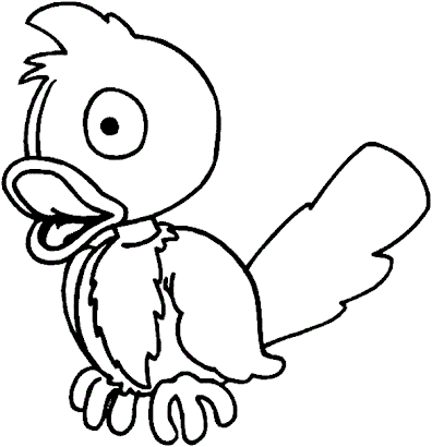 Birds Coloring Pages - Printable Birds Coloring Pictures