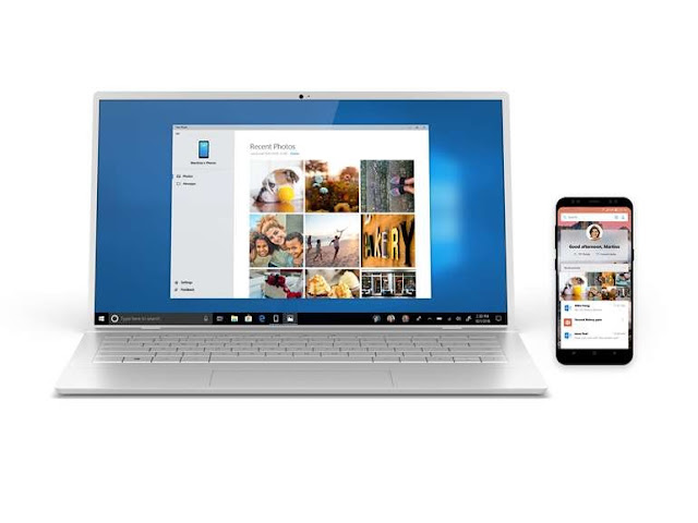 Windows 10:شاهد صور هاتفك الذكي الذي يعمل بنظام اندرويد على الكمبيوترYour Phone