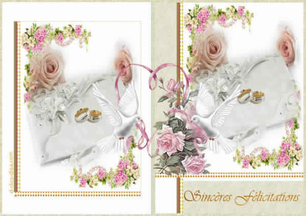 Carte d invitation Mariage Gratuit - Faire-parts de mariage gratuit