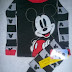 Disney : Mickey pajama with Label 2.3.4 year @ 18, MOQ is 10, 