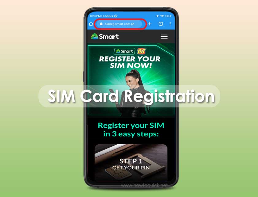 Smart and TNT SIM Card Registration