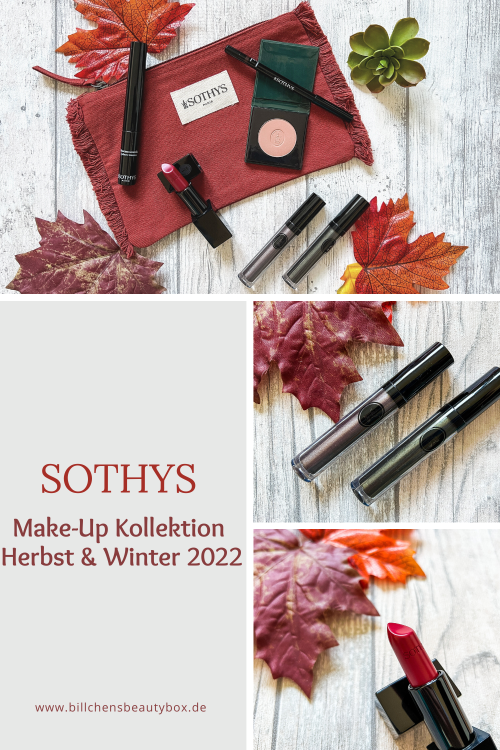 Sothys Make-Up Kollektion Herbst Winter 2022 Review und Swatches