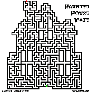 Free Halloween Printable Mazes