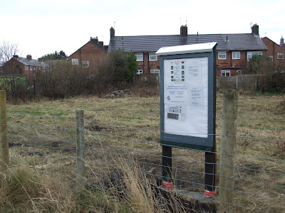 The new display board outside the Butterfly Park