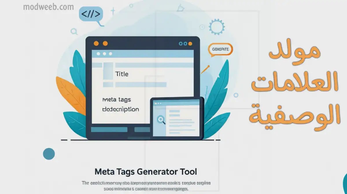 أداة مولد العلامات الوصفية (Meta Tags Generator)