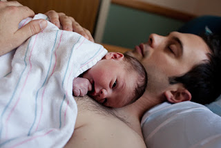 Tummy Time with Dad