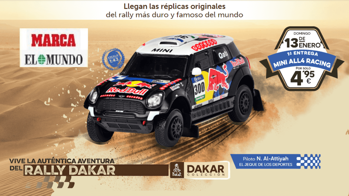 colección coches rally dakar 1:43 españa