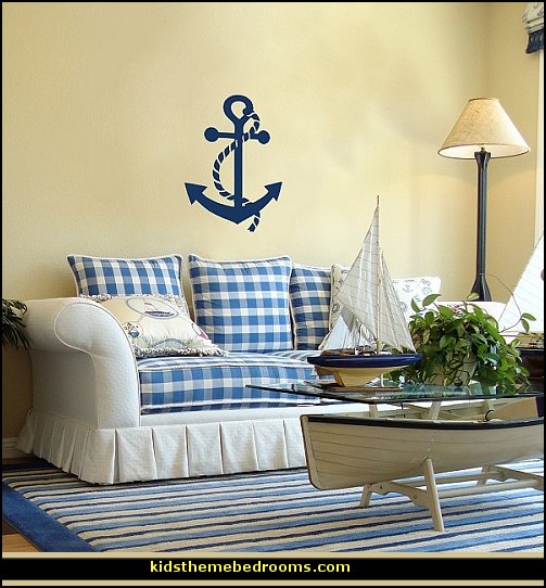  Decorating  theme bedrooms Maries Manor nautical  bedroom 