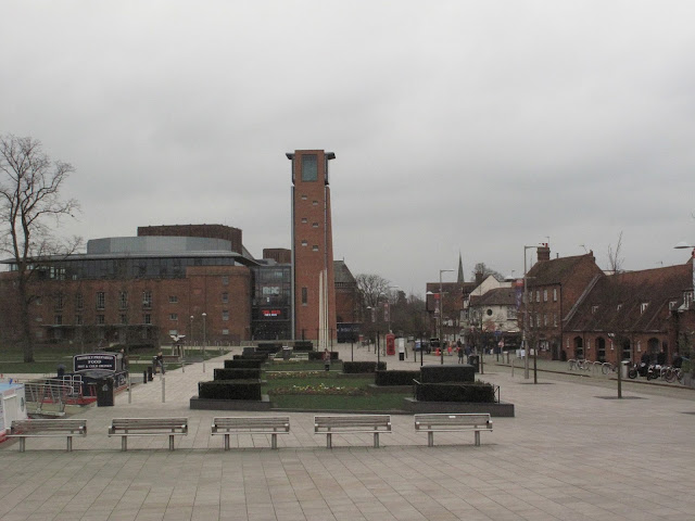 The theater of the Royal Shakespeare Company.