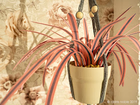 Pink Cordyline paper plant by we laugh indoors