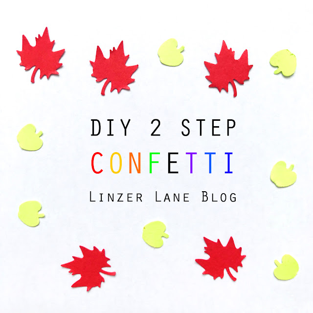 DIY 2 Step Confetti | Linzer Lane Blog