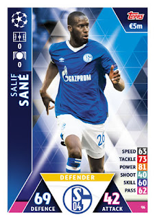 Match Attax UEFA Champions League 2018 2019 FC Schalke 04 Set