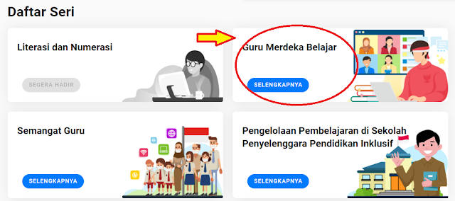 Download Sertifikat Bimtek Guru Belajar dan Berbagi Seri Guru Merdeka Belajar