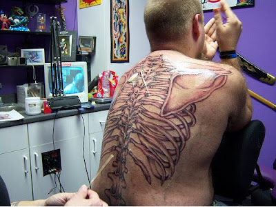 Amazing Anatomy Tattoos Seen On www.coolpicturegallery.net