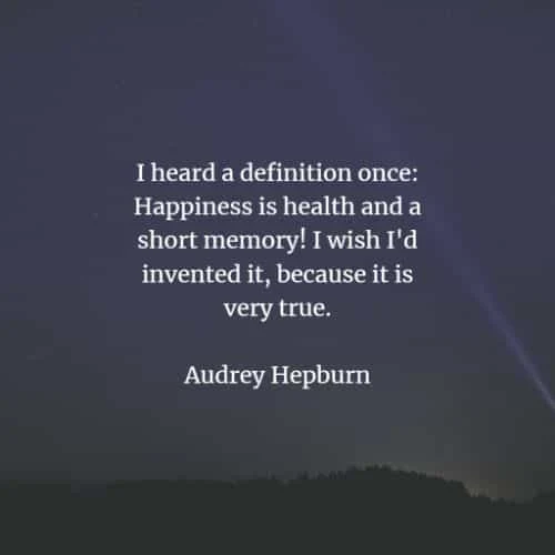 Famous quotes and sayings by Audrey Hepburn