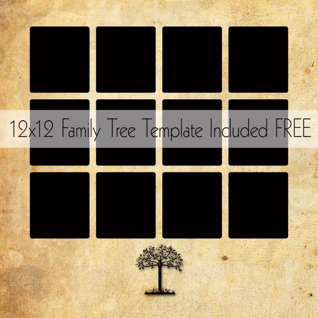 free family tree template for children. blank family tree template