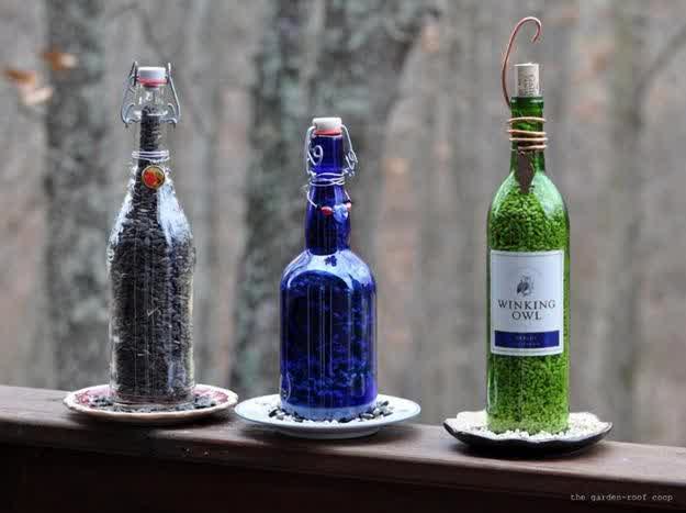 Glass bottle craft ideas