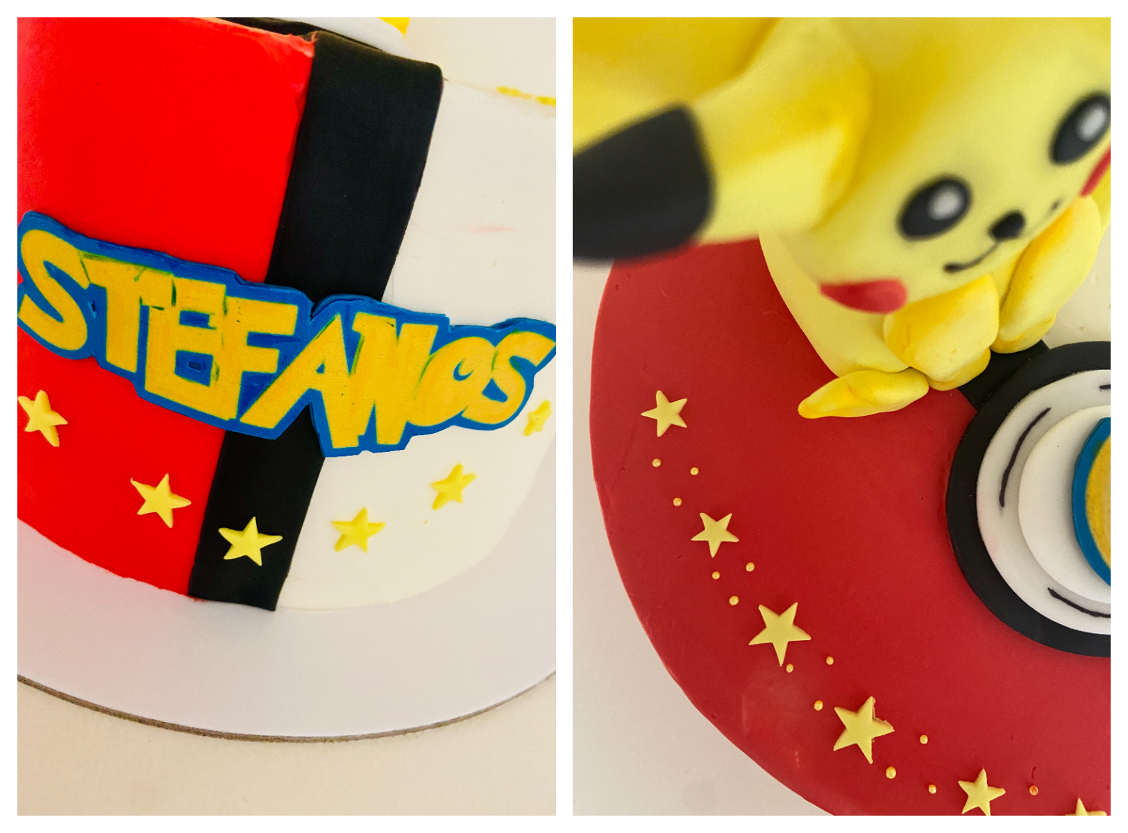 τούρτα πόκεμον πίκατσου αγόρι πάρτυ 6 pokemon party cake pikachu