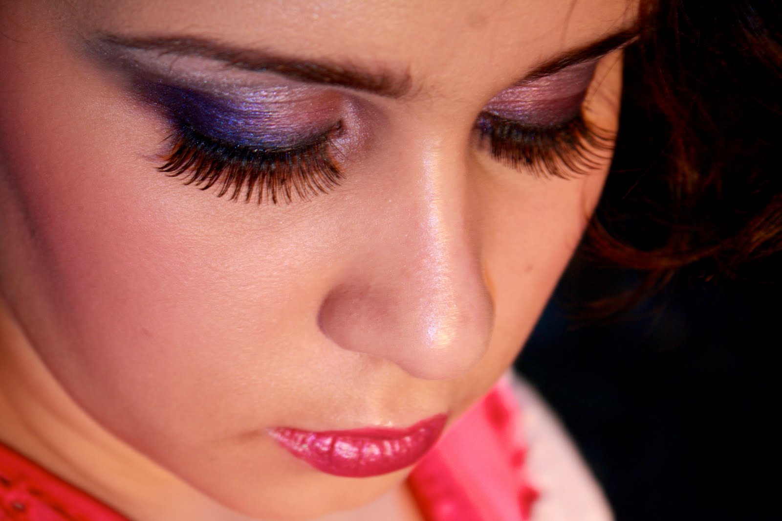 Make Up TutorialCatherine Zeta Jones Purple Look Inspired Italiano