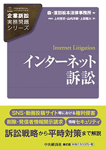 インターネット訴訟 (【企業訴訟実務問題シリーズ】)