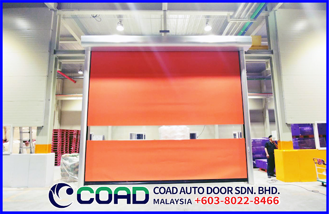 COAD, High Speed Door, INDONESIA, INDUSTRIAL DOOR, JAPAN, KOREA, MALAYSIA, Pintu Berkelajuan Tinggi, pintu pvc, PVC Roller Shutter Door, THAILAND, VIETNAM, シート製高速シャッター, 