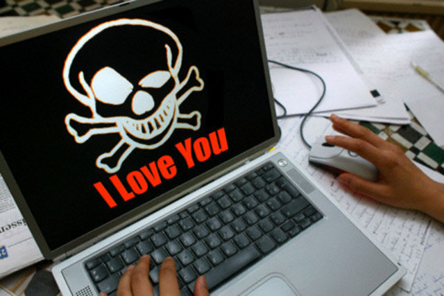 The damage from the new computer virus "I love you" was a billions dollars in North America