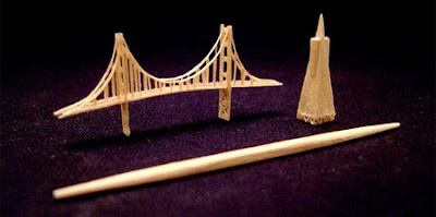 Amazing Toothpick Sculptures Art Seen On www.coolpicturegallery.us