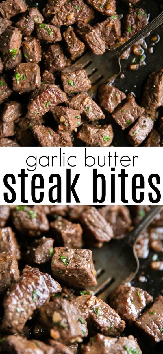 Garlic Butter Steak Bites