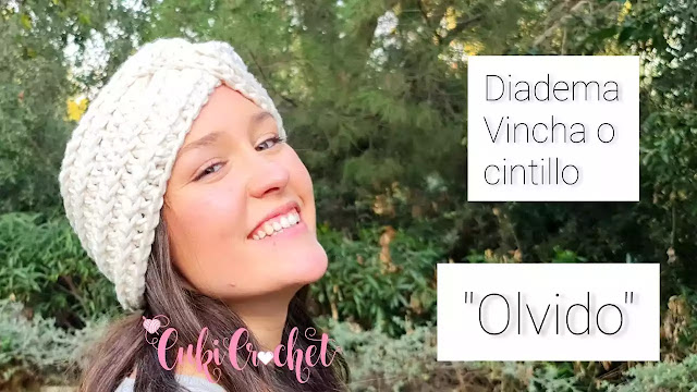 TEJE ACCESORIOS PARA RECORDAR Aprende Tutorial de Diadema Olvido a Crochet