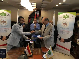الاتحاد العربي للأسمدة يوقع بروتوكول تعاون مشترك مع شركة مصر للطيران