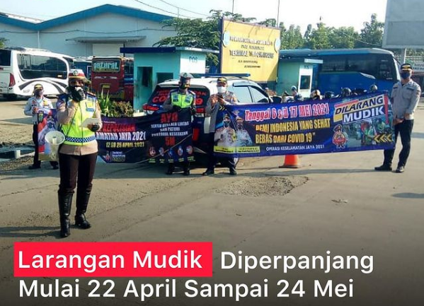 larangan mudik diperpanjang