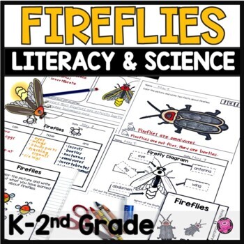 Learn about fireflies in a fun way - activities included in this insect-themed unit include puzzles, worksheets and shared research tasks to get kids excited and engaged with learning about these lovely creatures!