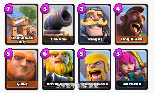 Susunan Battle Deck Terbaik Pada Arena 7 Clash Royale