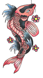 Beautiful Koi Fish Tattoo Designs 3